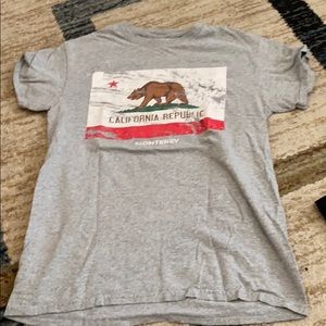 California tee shirt.